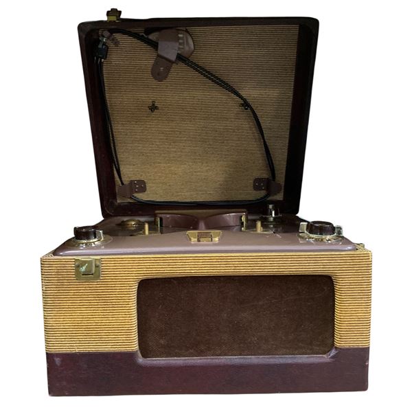 Webcor Electronic Memory Model Portable Phonograph - Model 210-10