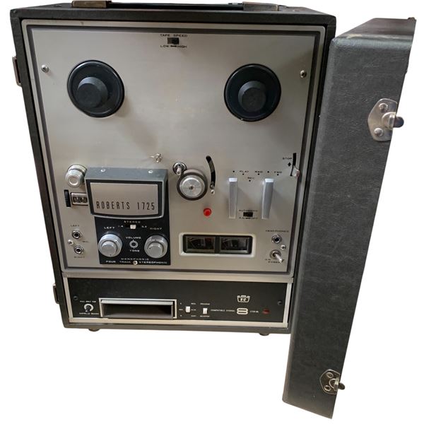 Roberts Electronics 1725-8L Reel to Reel Tape Recorder - Model 1630-8L/1725-8L
