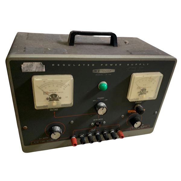 Heathkit High-Voltage Tube Power Supply - Model IP-33