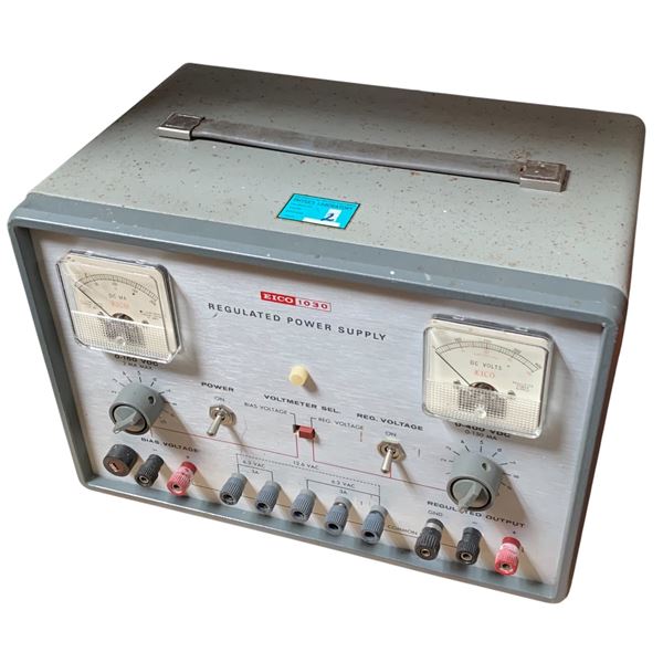 Eico 1030 Regulated Power Supply - Model 1030, Serial No 4482