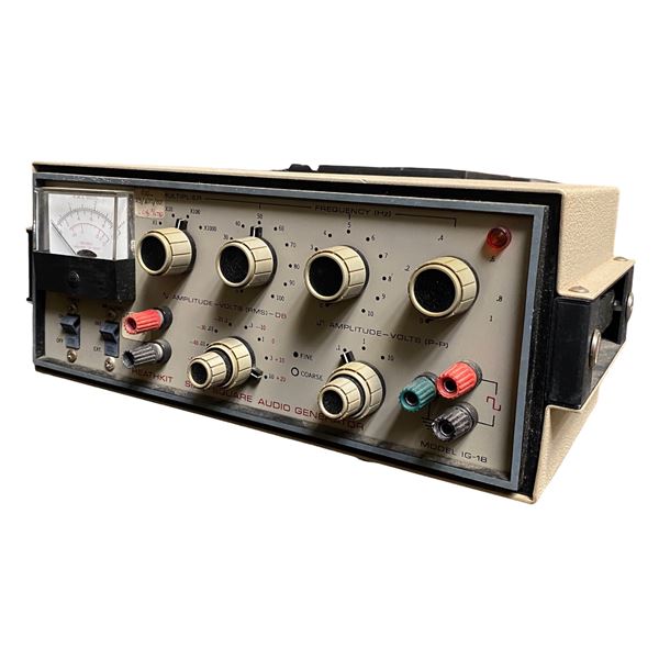 Heathkit Sine-Square Audio Generator - Model IG-19