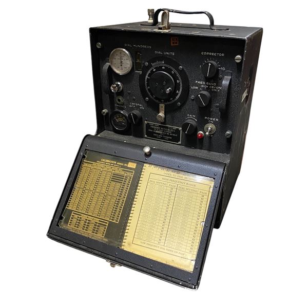 Zenith Radio U.S.A Frequency Meter World War II Army Signal Corps - Model BC-222