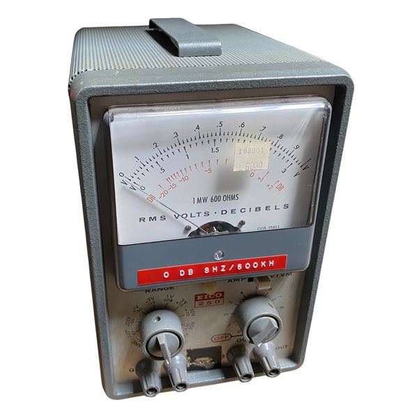 Eico 250 Vacuum Tube Voltmeter (VTVM) - Model 72012