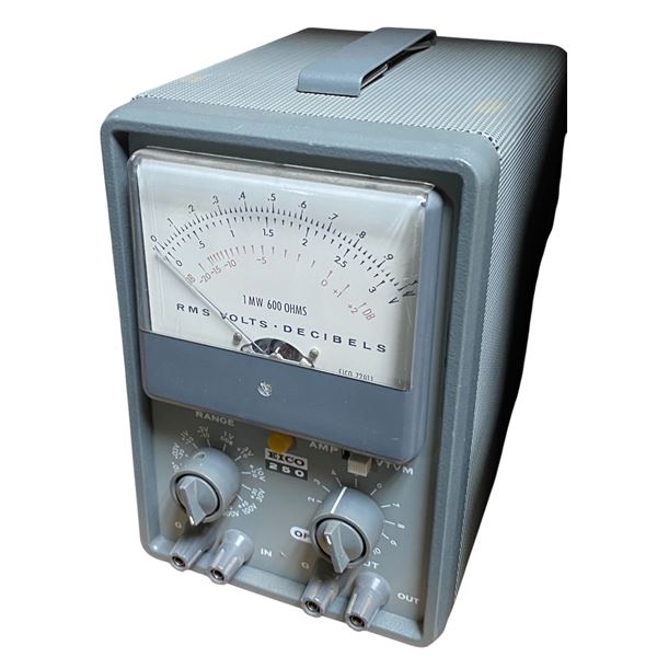 Eico 250 Vacuum Tube Voltmeter (VTVM) - Model 72012