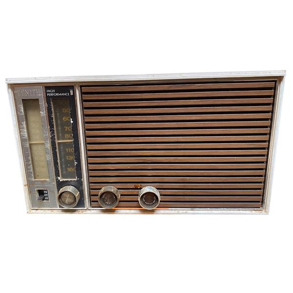 Zenith AM/FM/AFC Radio, Made in 1959 - Model X331