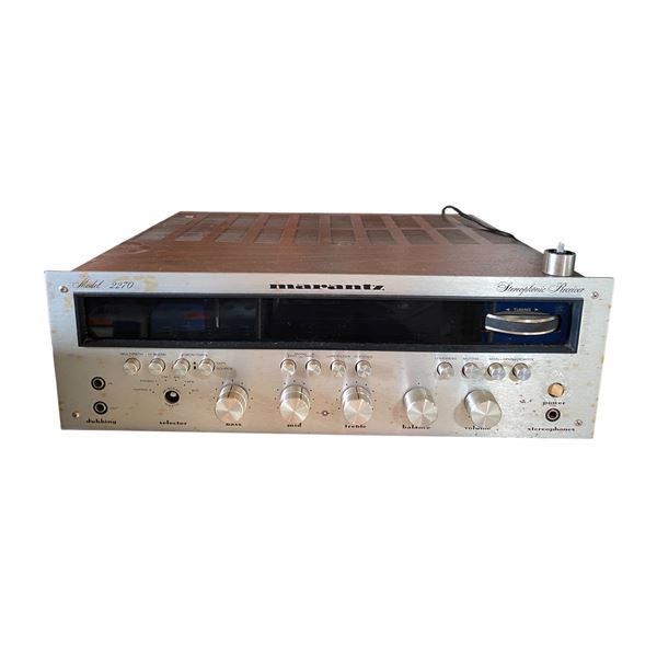 Marantz Model 2270 Stereophonic Receiver Estimate: $1,800-$3,500 USD