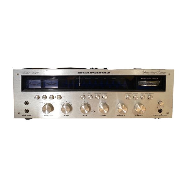 Marantz Model 2270 Stereophonic Receiver Estimate: $1,800-$3,500 USD