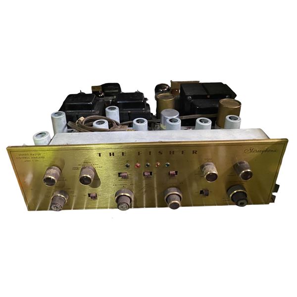 The Fisher X-202 Stereo Master Control Amplifier