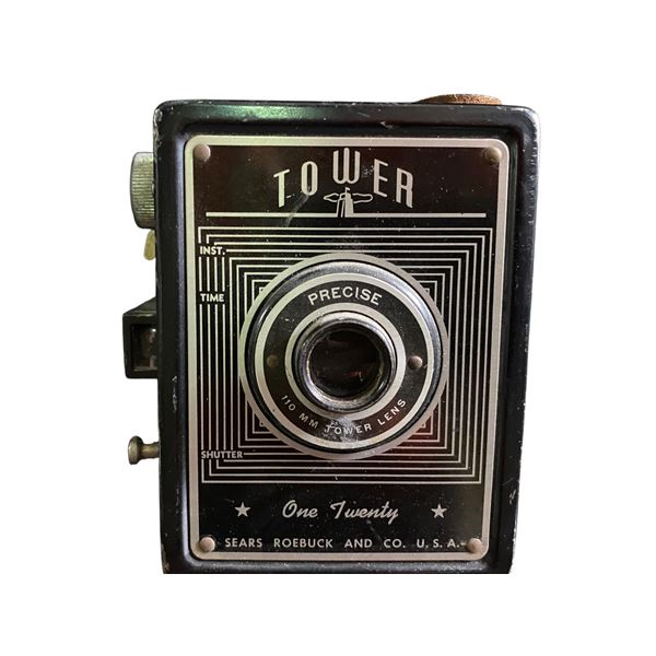 Tower "One Twenty" Box Camera by Sears Roebuck & Co.