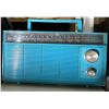 Image 2 : 3-Piece Vintage Radio Lot: Blue Transistor Radio, Lloyd's AM/FM Stereo Cassette Recorder, and Portab