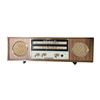 Image 1 : Supersonic AF-610 AM/FM Deluxe AFC Table Radio with Walnut Cabinet