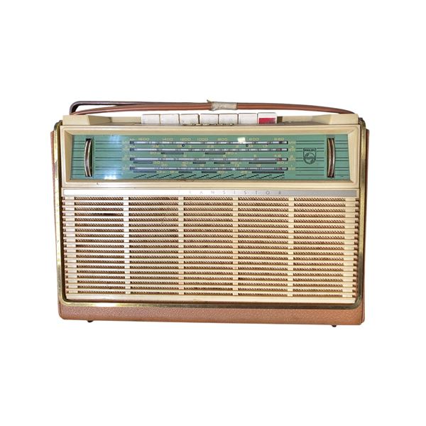 Philips All Transistor Vintage Portable Multi-Band Radio