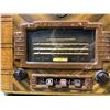 Image 2 : General Electric Art Deco Vintage Console Radio with Walnut Cabinet