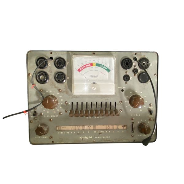 Knight Vintage Vacuum Tube Tester (Made in USA)