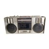 Image 1 : Hitachi FM/AM Stereo Portable Cassette Boombox