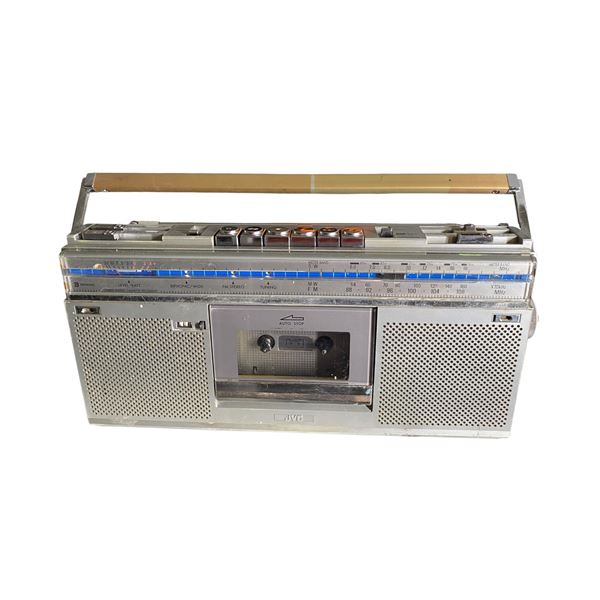 JVC Binaural Stereo Radio Cassette Recorder with SW/MW/FM Multi-Band Tuner