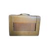 Image 1 : Vintage Portable AM Radio in Brown Leatherette Travel Case