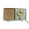 Image 1 : Vintage Pale Blue/Grey AM Table Radio with Circular Dial