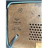 Image 5 : Vintage Pale Blue/Grey AM Table Radio with Circular Dial