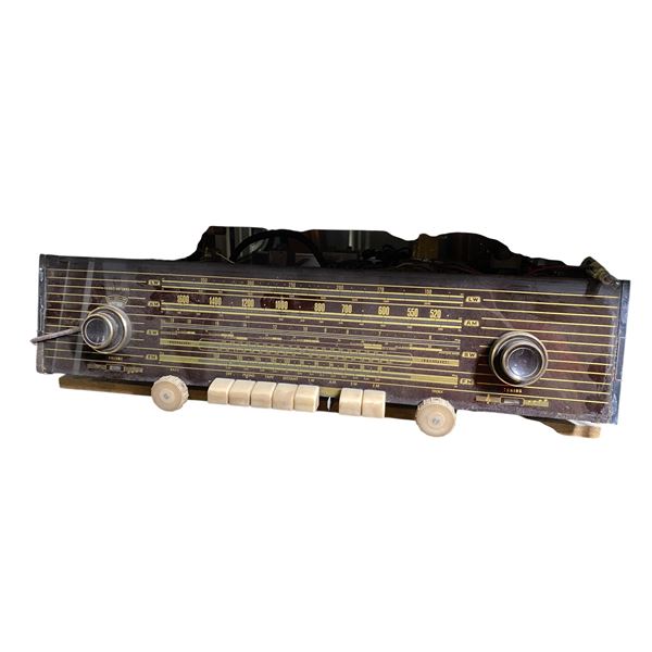 Vintage Multi-Band Console Radio (LW/AM/SW/FM) with Phono and Tape Inputs