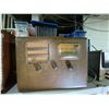 Image 2 : Phonola Vintage Broadcast AM Table Radio in Brown Leatherette Case