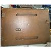 Image 4 : Phonola Vintage Broadcast AM Table Radio in Brown Leatherette Case