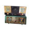 Image 1 : 2-Piece Vintage Clock Radio Lot: Automatic Dual-Clock AM Radio and Sparton Green AM Clock Radio