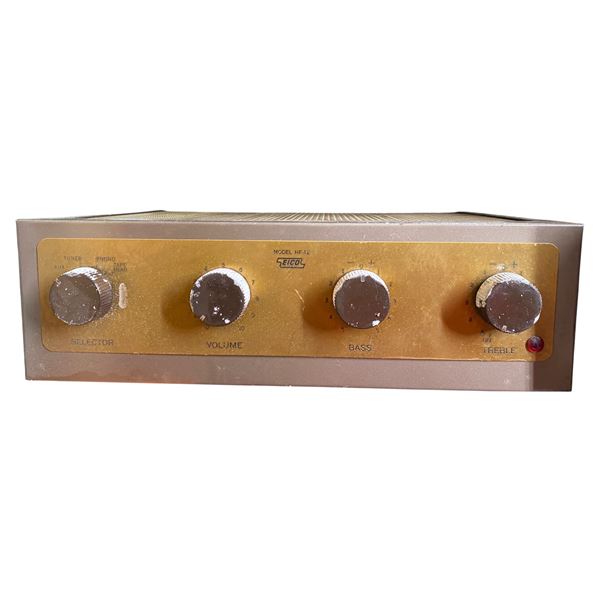 Eico Model HF-12 Vintage Tube Stereo Amplifier with Bass/Treble Controls