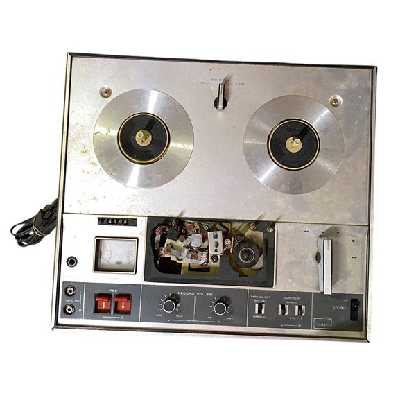 Sony TC-3520 Vintage Stereo Reel-to-Reel Tape Recorder (for Parts/Repair)