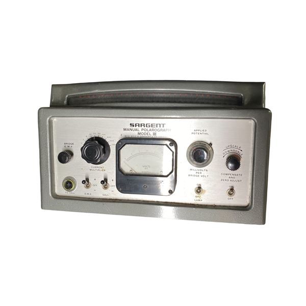 Sargent Manual Polarograph Model III