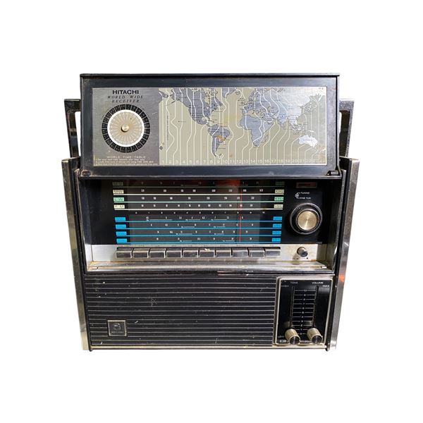 Vintage Portable Transistor Radio (Black Case)
