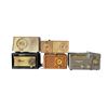 Image 1 : Mixed x5: GE Clock Radio, Walnut Tube Radio, National Shortwave, RCA Signal Generator + 1 more