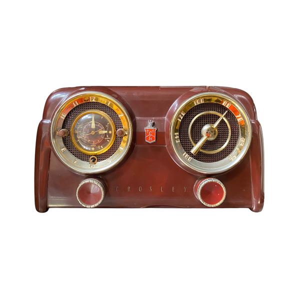 Crosley â€œDashboardâ€ Clock Radio