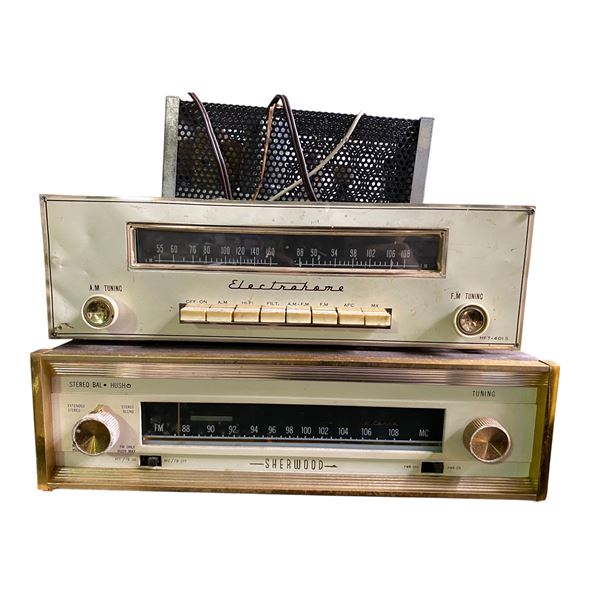 Electrohome AM/FM Tuner + Sherwood FM/MX Stereo Tuner