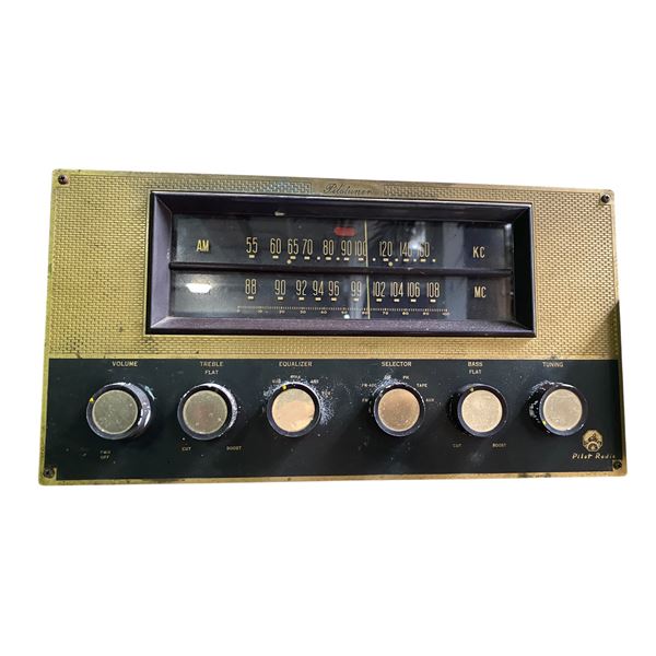Pilot Radio "Pilotuner" AM/FM Receiver with Equalizer
