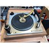 Image 2 : Vintage Turntable on Wood Plinth (Garrard-style, Tone Arm Present)