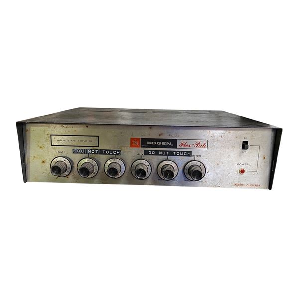 Bogen Flex-Pak Model CHS-35A Solid State PA Amplifier