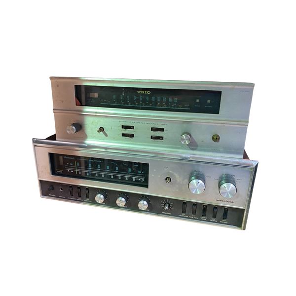 Mixed x2: Trio KW-550 FM Stereo Multiplex Tuner + Sansui 500A Tuner-Amplifier - Est. $150-$300