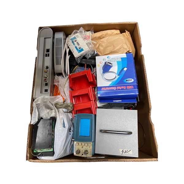 Box of Assorted Mixed Electronics