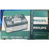 Image 3 : Vintage Portable Stereo Continental "401" Model 3534 Device in Hard Shell Carry Case