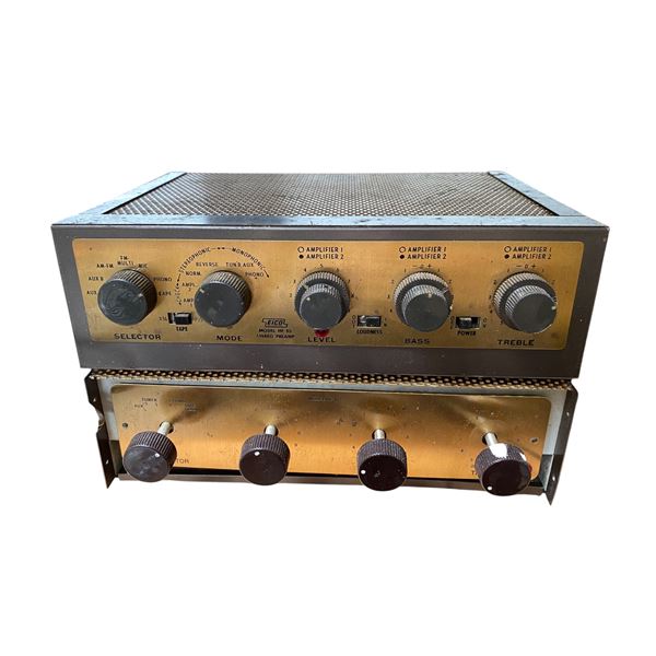 Eico HF-85 & HF-12 Vintage Stereo Preamps (2)
