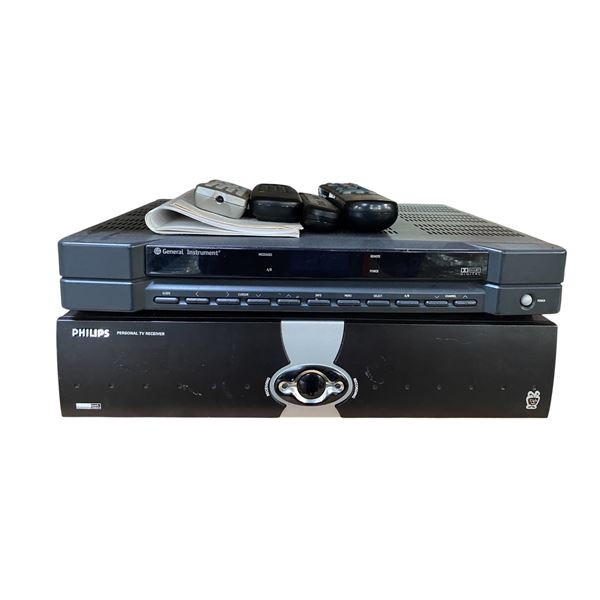 General Instrument & Philips TV Receivers/Set-Top Boxes