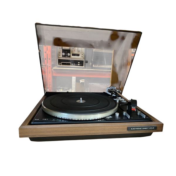Dual 721 Electronic Direct Drive Turntable Record Player with Cartridge