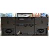 Image 3 : Sanyo Auto Reverse Portable Boombox AM/FM Cassette Graphic EQ Mini Component System