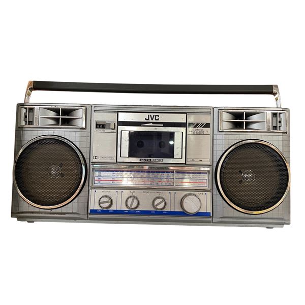 JVC 770 Stereo Radio Cassette Recorder Boombox AM/FM SW Dolby System Auto Stop