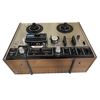 Image 1 : Akai 4000DS Three-Head Stereo Reel-to-Reel Tape Recorder One-Micron Gap Head Wood Cabinet Estimate: 