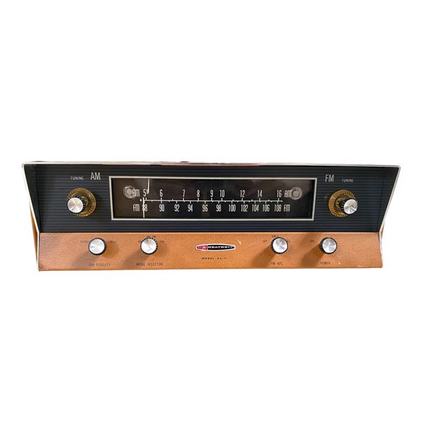 Bell Vintage AM/FM Stereo Receiver Tube Radio Phono Aux Mono/Stereo