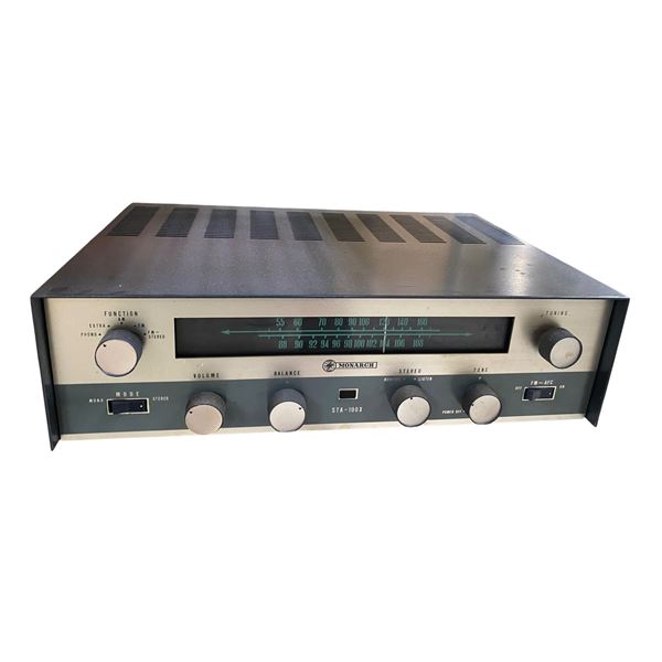 Monarch STA-100X AM/FM Stereo Receiver Vintage Hi-Fi Monitor/Listen Mode