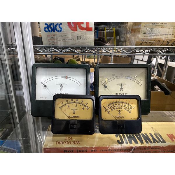 Waite panel meters (x4)