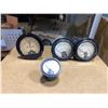 Image 1 : GE X-Ray panel meters (x4)